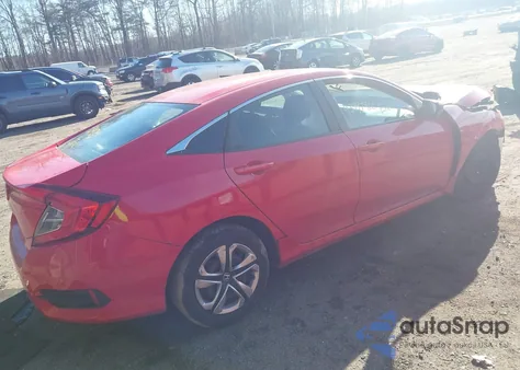 2017 Honda Civic Lx z USA, uszkodzony, nr VIN 2HGFC2F56HH532281